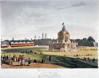 Green Park, Westminster, London, 1814