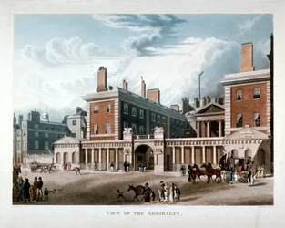 The Admiralty, Whitehall, Westminster, London, 1818