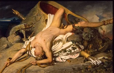 The Death of Hippolytus, 1825