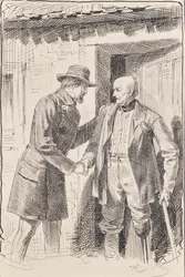 Two Men, One of Them Amputated