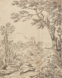 Trees and a Distant Castle