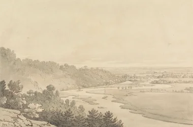 View of Taplow and Maidenhead from Cliveden