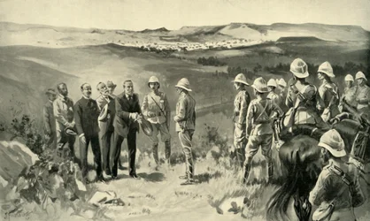The Formal Surrender of Bloemfontein, 1900
