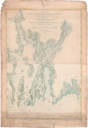 A Chart of the Harbour of Rhode Island and Narragansett Bay