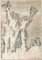 Chart of Ipswich Bay and Cape Ann, Atlantic coast of North America
