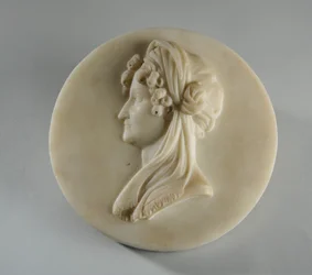 Medallion Portrait of Mrs. Elizabeth Gott