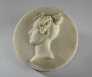 Medallion Portrait of Mrs Margaret Gott