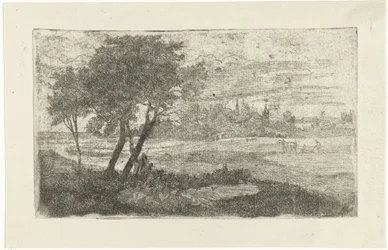 Landscape with a Plowman