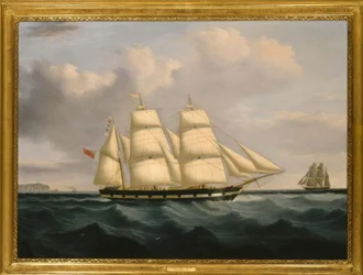 Bark Isis / Painting, 19th Century, by Joseph Heard