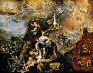 Baroque: Allegory (Apocalypse) by Joseph Heintz the Younger (c. 1600-after 1674)