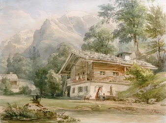 Farmhouse at Königssee near Berchtesgaden