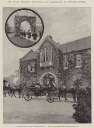 The Royal Wedding, the Bride and Bridegroom at Appleton House
