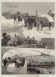 Visit to a Royal Stud Farm, at Wolferton, near Sandringham