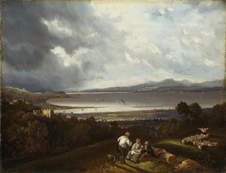 Looking towards the Mouth of the Avon, possibly 1832