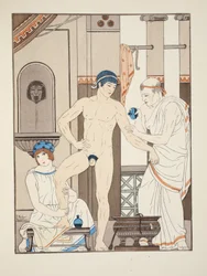 Massage, illustration from 
