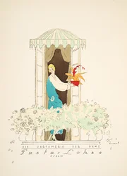 Advertisement for Gustav Lohse, Berlin, from Styl, pub.1922