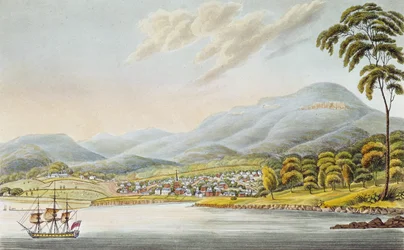 View of Hobart Town