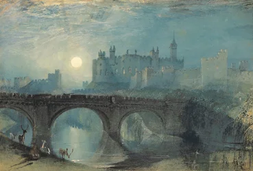 Alnwick Castle, c. 1829