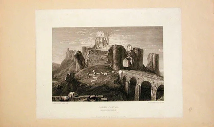 Corfe Castle, Dorsetshire
