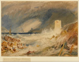 Entrance to Fowey Harbour, Cornwall