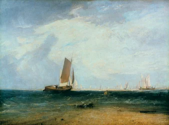 Fishing upon the Blythe Sand, Tide Setting In