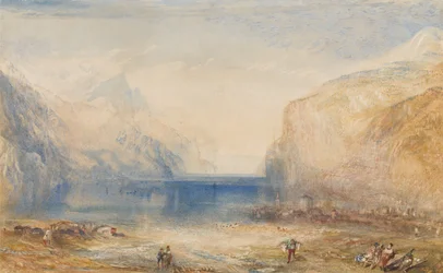 Flüelen: Morning, Looking towards the Lake