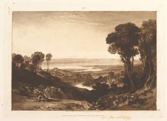 Junction of Severn and Wye, Liber Studiorum, part VI, plate 28