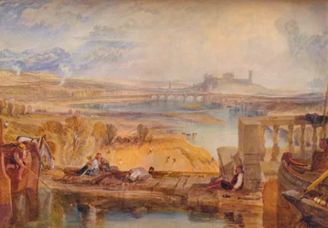 Lancaster, from the Aqueduct Bridge, c. 1825