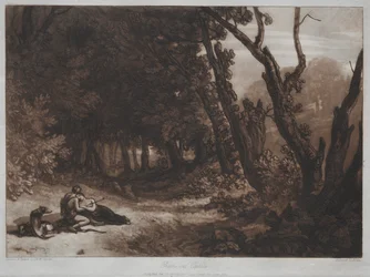 Liber Studiorum: Procris and Cephalus