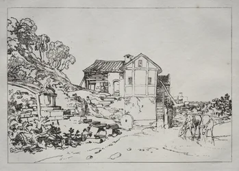 Liber Studiorum: Watermill