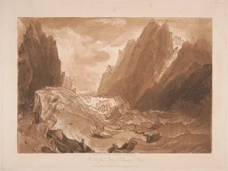 Mer de Glace, Valley of Chamonix, Savoy