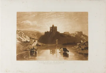 Norham Castle, plate 57 from Liber Studiorum
