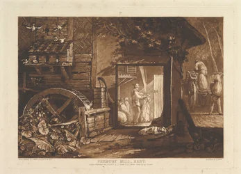 Pembury Mill, Kent Liber Studiorum, part III, plate 12