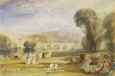 Richmond Hill and Bridge, Surrey, c.1831