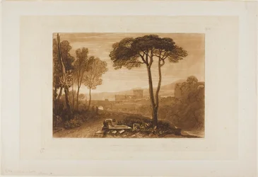 Scene in the Campagna, plate 38 from Liber Studiorum
