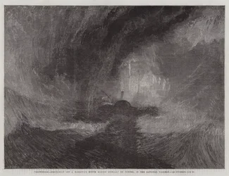 Snowstorm, Steam-Boat off a Harbour