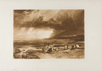 Solway Moss, plate 52 from Liber Studiorum