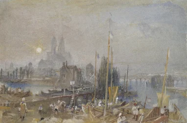 The Canal of the Loire and Cher, Near Tours, c. 1830