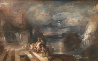 The Parting of Hero and Leander, Before 1837