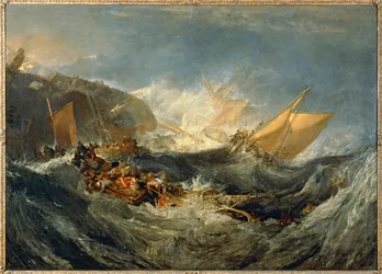 The Wreck of a Transport Ship