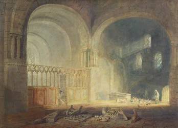 Transept of Ewenny Priory, Glamorganshire, c.1797