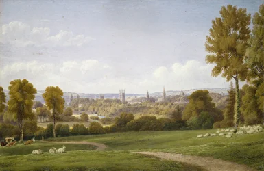 View of Oxford from Headington