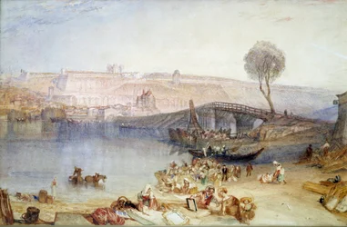 View of the site and the castle of Saint Germain en Laye