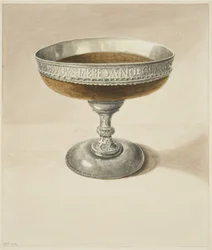 Mazer Bowl and Tazza, Joined Together