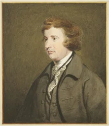 Portrait in the Mansion House, Queen Square, of Edmund Burke