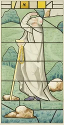 Stained glass in St Mark