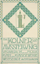 A Poster for the 1905 Cologne Art Festival, 1905