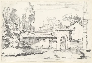 Entrance to the Gardens of the Villa Giulia