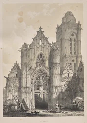 Architecture of the Middle Ages: At Senlis