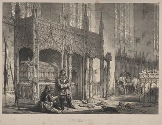Architecture of the Middle Ages: In Arundel Church, Sussex
